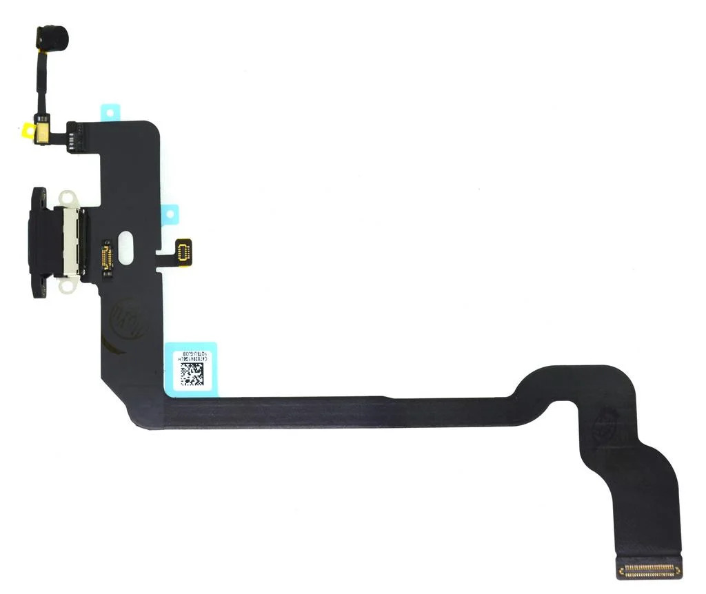 Επαφή Φόρτισης Apple iPhone XS με Καλώδιο Πλακέ και Μικρόφωνο Μαύρο OEM Type A Επαφή Φόρτισης Apple iPhone XS με Καλώδιο Πλακέ και Μικρόφωνο Μαύρο OEM Type A