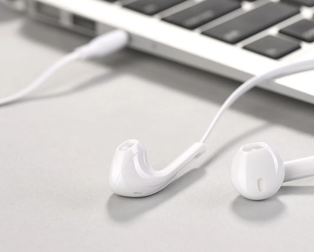 Hands Free Hoco M39 Rhyme Sound Earphones Stereo 3.5mm Λευκά με Μικρόφωνο και Πλήκτρο Λειτουργίας Hands Free Hoco M39 Rhyme Sound Earphones Stereo 3.5mm Λευκά με Μικρόφωνο και Πλήκτρο Λειτουργίας