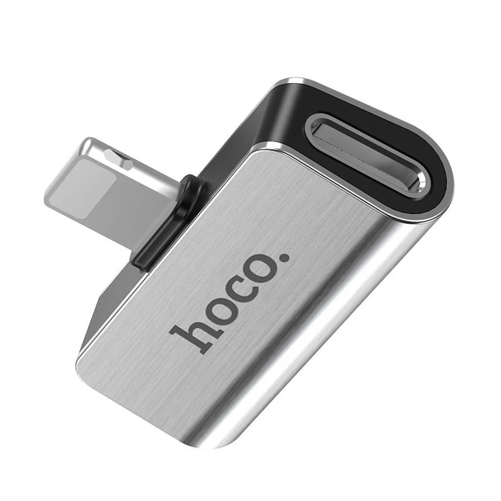 Αντάπτορας Hoco LS24 2 σε 1 Lightning σε 2 Εξόδους Lightning 2.0A Ασημί Αντάπτορας Hoco LS24 2 σε 1 Lightning σε 2 Εξόδους Lightning 2.0A Ασημί