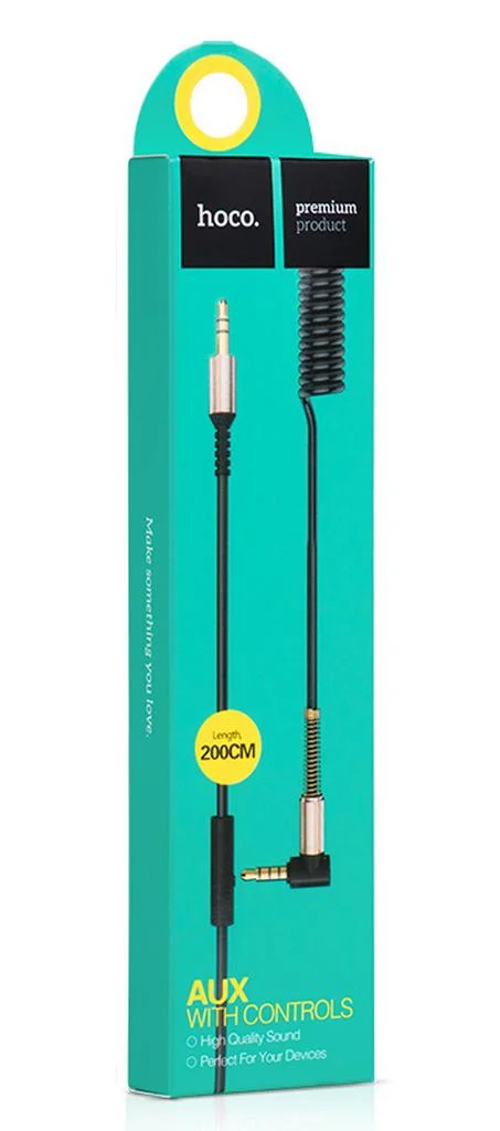 Καλώδιο σύνδεσης Ήχου Hoco UPA02 3.5mm Αρσενικό σε 3.5mm Αρσενικό Γωνιακό Κονέκτορα με Μικρόφωνο Μαύρο 2m Καλώδιο σύνδεσης Ήχου Hoco UPA02 3.5mm Αρσενικό σε 3.5mm Αρσενικό Γωνιακό Κονέκτορα με Μικρόφωνο Μαύρο 2m