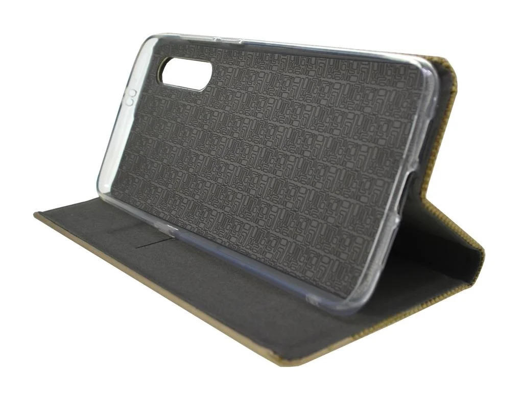 Θήκη Book Ancus Magnetic Canvas για Xiaomi Mi 9 TPU Χρυσαφί Θήκη Book Ancus Magnetic Canvas για Xiaomi Mi 9 TPU Χρυσαφί