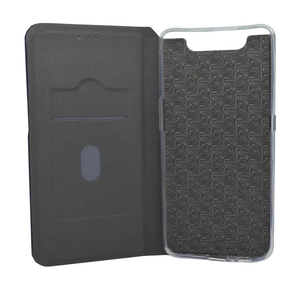 Θήκη Book Ancus Magnetic Canvas για Samsung SM-A805F Galaxy A80 TPU Μαύρη-Μπλε Θήκη Book Ancus Magnetic Canvas για Samsung SM-A805F Galaxy A80 TPU Μαύρη-Μπλε