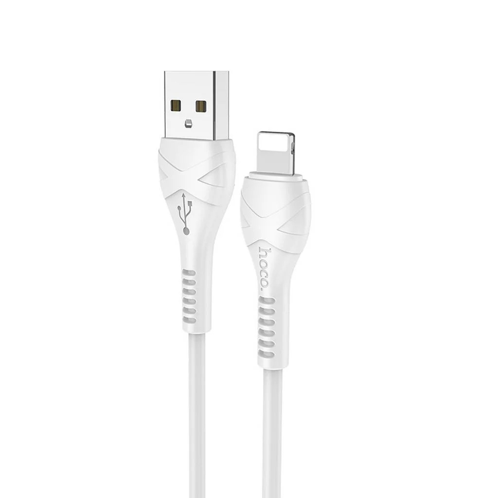 Καλώδιο Hoco X37 Cool Power USB σε Lightning Fast Charging 2.4A Λευκό 1m Καλώδιο Hoco X37 Cool Power USB σε Lightning Fast Charging 2.4A Λευκό 1m