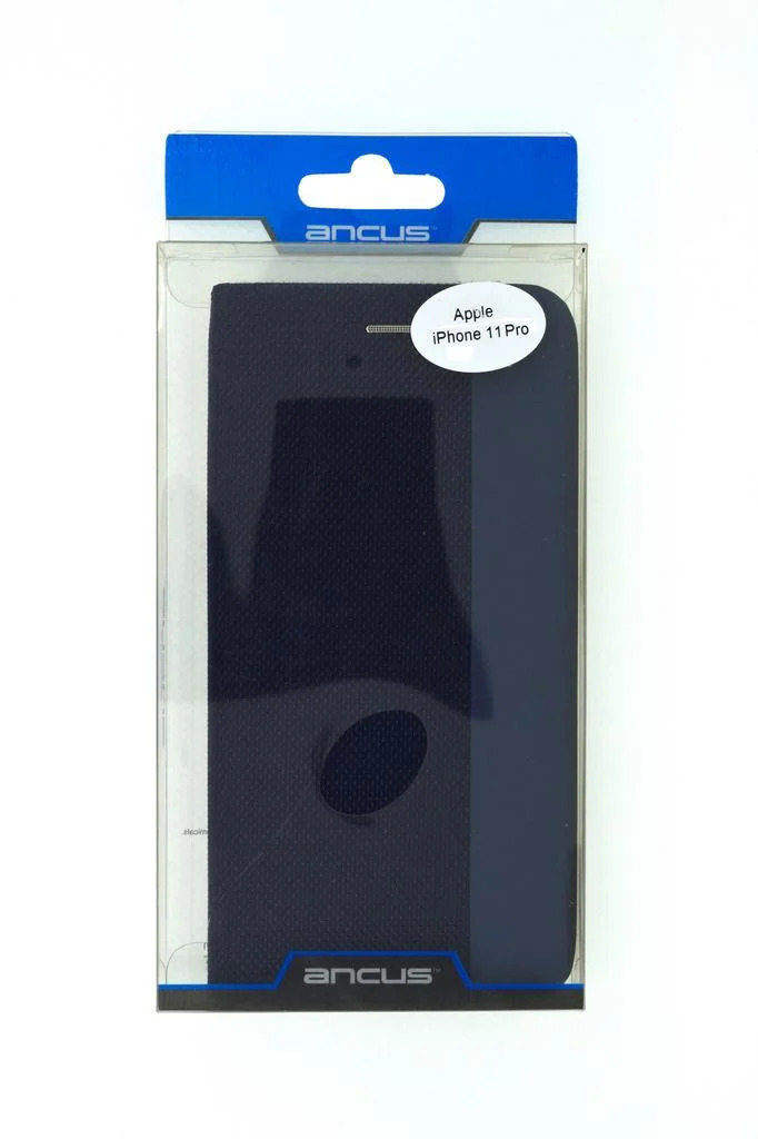 Θήκη Book Ancus Magnetic Canvas για Apple iPhone 11 Pro TPU Σκούρο Μπλε Θήκη Book Ancus Magnetic Canvas για Apple iPhone 11 Pro TPU Σκούρο Μπλε