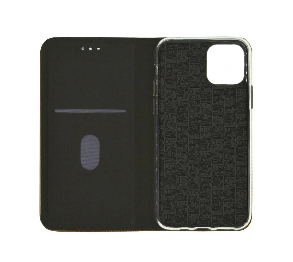 Θήκη Book Ancus Magnetic Canvas για Apple iPhone 11 Pro TPU Χρυσαφί Θήκη Book Ancus Magnetic Canvas για Apple iPhone 11 Pro TPU Χρυσαφί