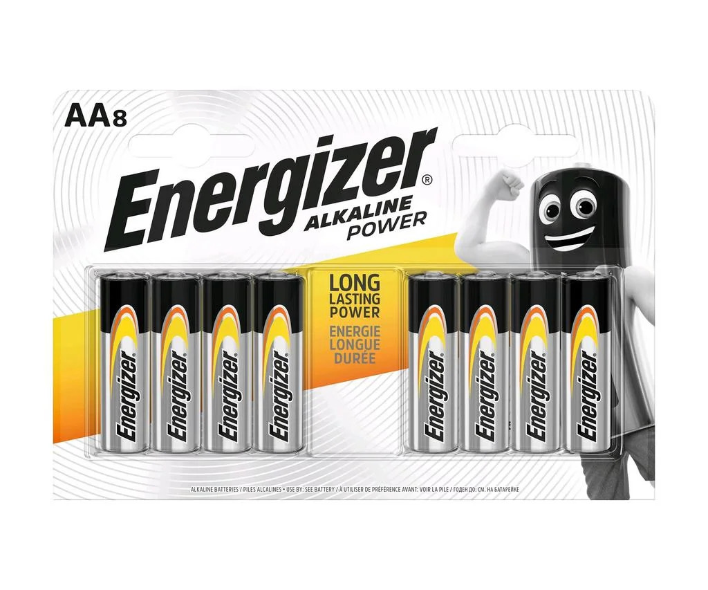 Μπαταρία Αλκαλική Energizer Alkaline Power LR6 size AA 1.5V Τεμ. 8 Μπαταρία Αλκαλική Energizer Alkaline Power LR6 size AA 1.5V Τεμ. 8