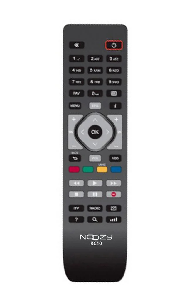 Τηλεχειριστήριο Noozy RC10 για Αποκωδικοποιητή Cosmote TV Άμεσης Αντικατάστασης χωρίς Προγραμματισμό Τηλεχειριστήριο Noozy RC10 για Αποκωδικοποιητή Cosmote TV Άμεσης Αντικατάστασης χωρίς Προγραμματισμό