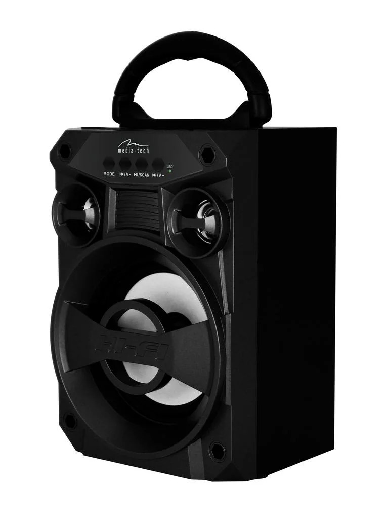 Φορητό Ηχείο Bluetooth Media-Tech Boombox LT MT3155 300W, με Ενσωματωμένο Ραδιόφωνο, Micro SD Card, AUX, MP3, USB Ισχύς music power 300W PMPO. Φορητό Ηχείο Bluetooth Media-Tech Boombox LT MT3155 300W, με Ενσωματωμένο Ραδιόφωνο, Micro SD Card, AUX, MP3, USB Ισχύς music power 300W PMPO.