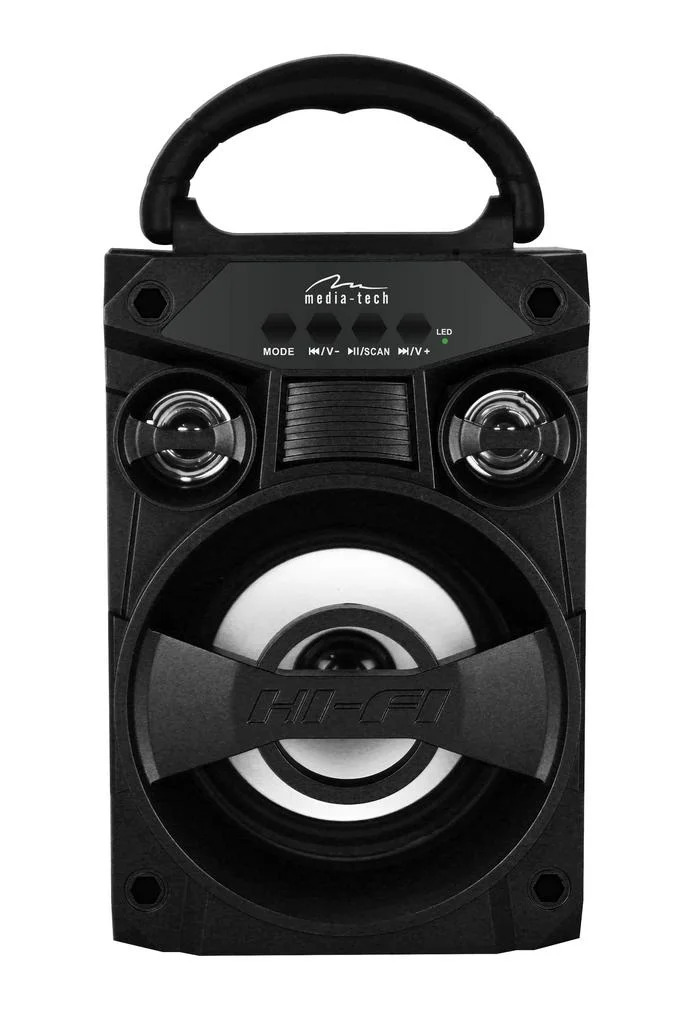 Φορητό Ηχείο Bluetooth Media-Tech Boombox LT MT3155 300W, με Ενσωματωμένο Ραδιόφωνο, Micro SD Card, AUX, MP3, USB Ισχύς music power 300W PMPO. Φορητό Ηχείο Bluetooth Media-Tech Boombox LT MT3155 300W, με Ενσωματωμένο Ραδιόφωνο, Micro SD Card, AUX, MP3, USB Ισχύς music power 300W PMPO.