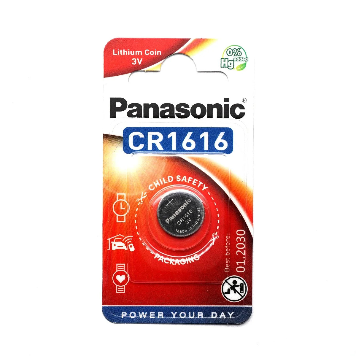 Buttoncell Panasonic Lithium CR1616 3V Τεμ. 1 Buttoncell Panasonic Lithium CR1616 3V Τεμ. 1