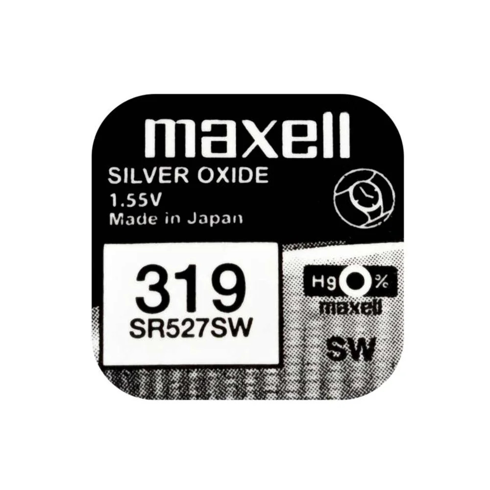 Buttoncell Maxell 319 SR527SW SR64 Τεμ. 1 Buttoncell Maxell 319 SR527SW SR64 Τεμ. 1