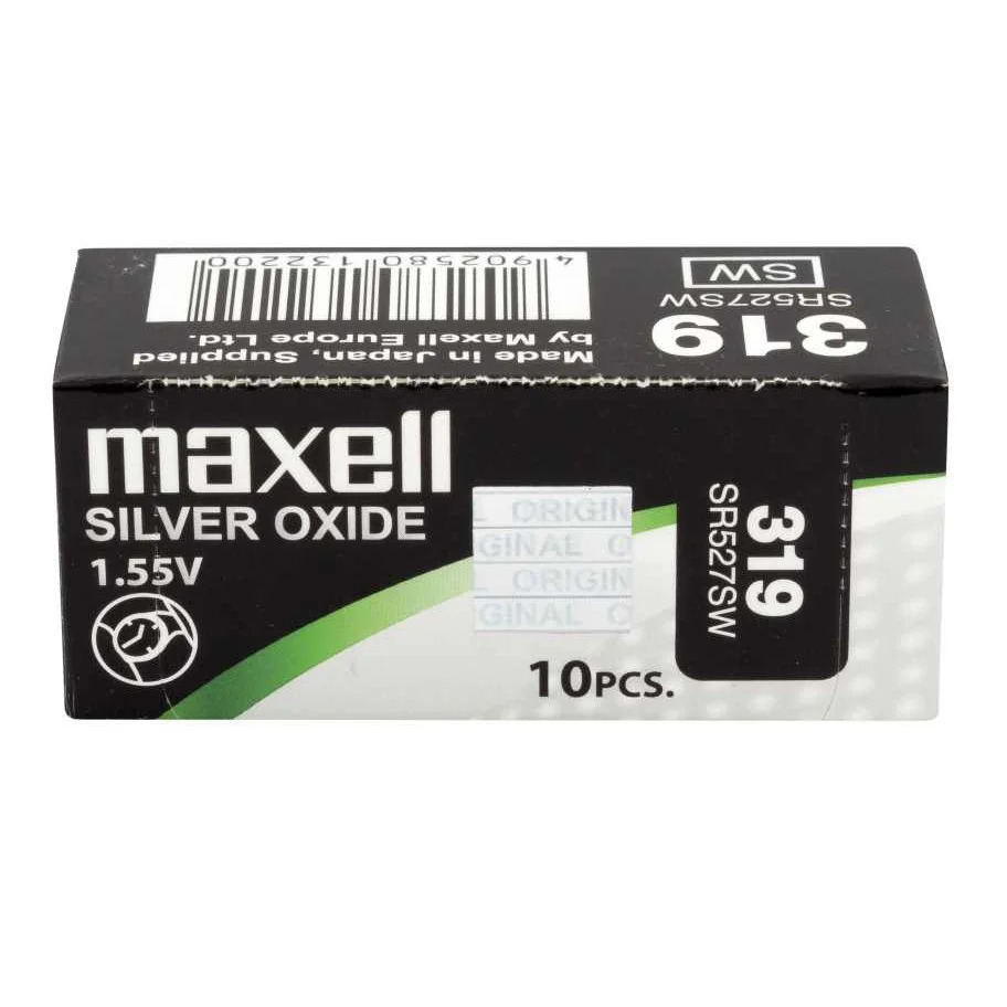Buttoncell Maxell 319 SR527SW SR64 Τεμ. 1 Buttoncell Maxell 319 SR527SW SR64 Τεμ. 1