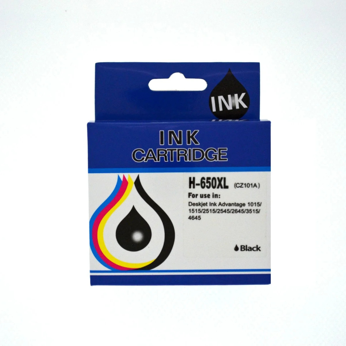 Μελάνι HP Συμβατό 650XL CZ101AA Σελίδες:790 Black για Deskjet Ink Andvantage-1015, 1515, 1516, 2515, 2516, 2545, 2546, 2645 Μελάνι HP Συμβατό 650XL CZ101AA Σελίδες:790 Black για Deskjet Ink Andvantage-1015, 1515, 1516, 2515, 2516, 2545, 2546, 2645