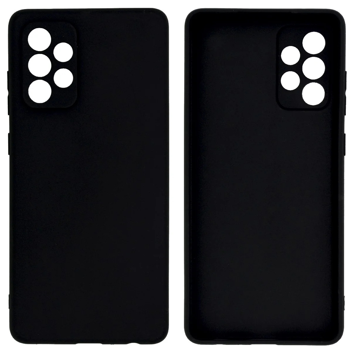 Θήκη TPU Ancus για Samsung A72 A725F A726B Μαύρη Θήκη TPU Ancus για Samsung A72 A725F A726B Μαύρη