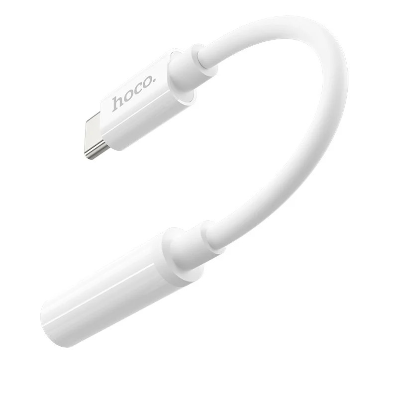 Αντάπτορας Hoco LS30 USB-C σε 3.5mm Θηλυκό Λευκό Συμβατός με όλες τις Συσκευές Αντάπτορας Hoco LS30 USB-C σε 3.5mm Θηλυκό Λευκό Συμβατός με όλες τις Συσκευές