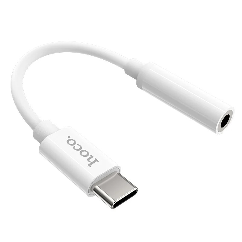 Αντάπτορας Hoco LS30 USB-C σε 3.5mm Θηλυκό Λευκό Συμβατός με όλες τις Συσκευές Αντάπτορας Hoco LS30 USB-C σε 3.5mm Θηλυκό Λευκό Συμβατός με όλες τις Συσκευές