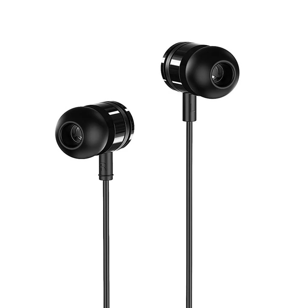 Hands Free Ancus Harmony MD44 in-Earbud Stereo 3.5mm Μαύρο με Μικρόφωνο και Πλήκτρο Λειτουργίας 1,2μ Hands Free Ancus Harmony MD44 in-Earbud Stereo 3.5mm Μαύρο με Μικρόφωνο και Πλήκτρο Λειτουργίας 1,2μ