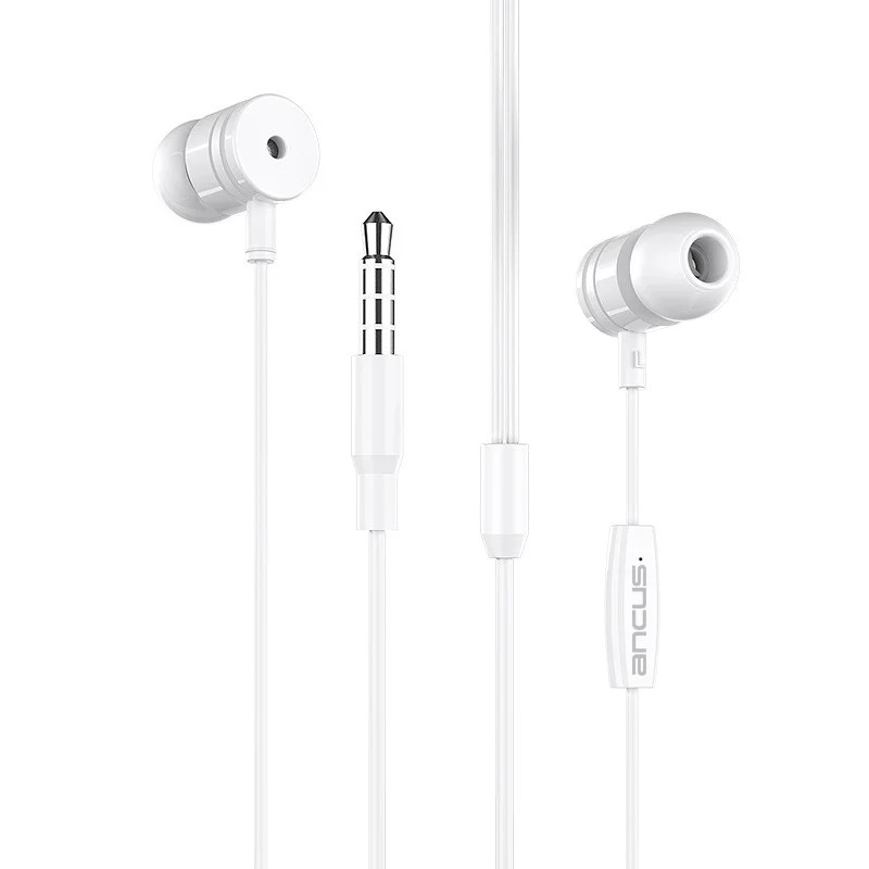 Hands Free Ancus Harmony MD44 in-Earbud Stereo 3.5mm Λευκό με Μικρόφωνο και Πλήκτρο Λειτουργίας 1,2μ Hands Free Ancus Harmony MD44 in-Earbud Stereo 3.5mm Λευκό με Μικρόφωνο και Πλήκτρο Λειτουργίας 1,2μ