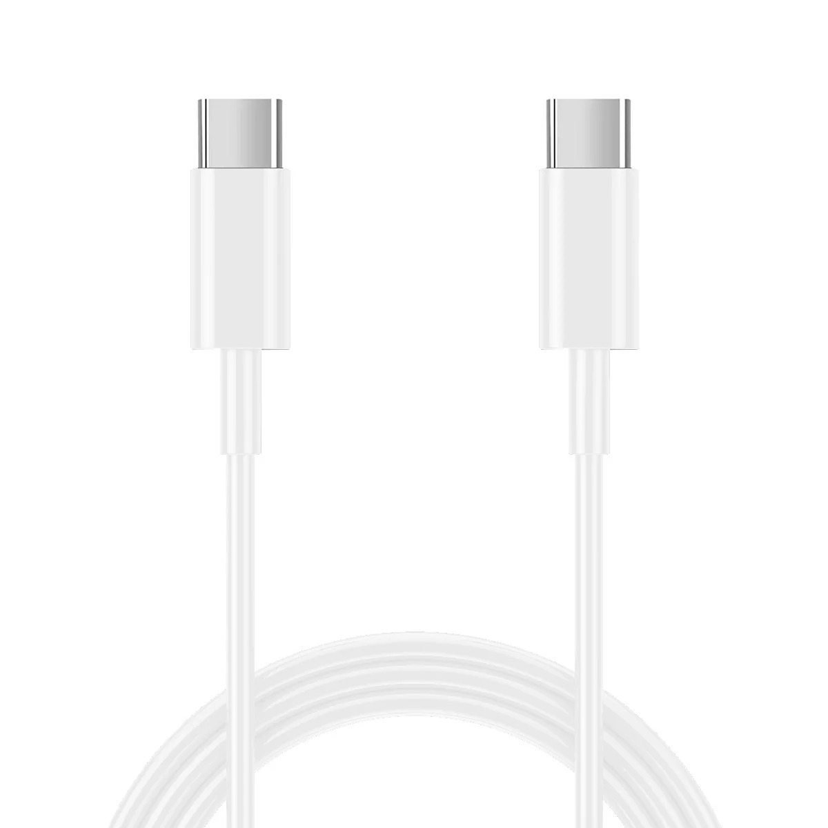 Καλώδιο Σύνδεσης και Φόρτισης Ancus Flow E44 USB-C σε USB-C 2.0A 480Mbps Data Transfer Λευκό 1m Καλώδιο Σύνδεσης και Φόρτισης Ancus Flow E44 USB-C σε USB-C 2.0A 480Mbps Data Transfer Λευκό 1m