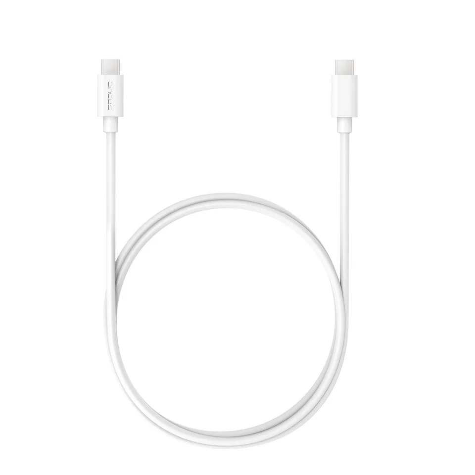Καλώδιο Σύνδεσης και Φόρτισης Ancus Flow E44 USB-C σε USB-C 2.0A 480Mbps Data Transfer Λευκό 1m Καλώδιο Σύνδεσης και Φόρτισης Ancus Flow E44 USB-C σε USB-C 2.0A 480Mbps Data Transfer Λευκό 1m