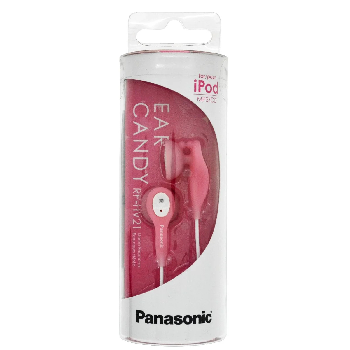 Ακουστικά Panasonic Stereo Earbud RP-HV21E-P 3.5mm Ροζ με Κλιπ Καλωδίου και Ελαστικό Ακουστικό 1.2m Χωρίς Μικρόφωνο Ακουστικά Panasonic Stereo Earbud RP-HV21E-P 3.5mm Ροζ με Κλιπ Καλωδίου και Ελαστικό Ακουστικό 1.2m Χωρίς Μικρόφωνο