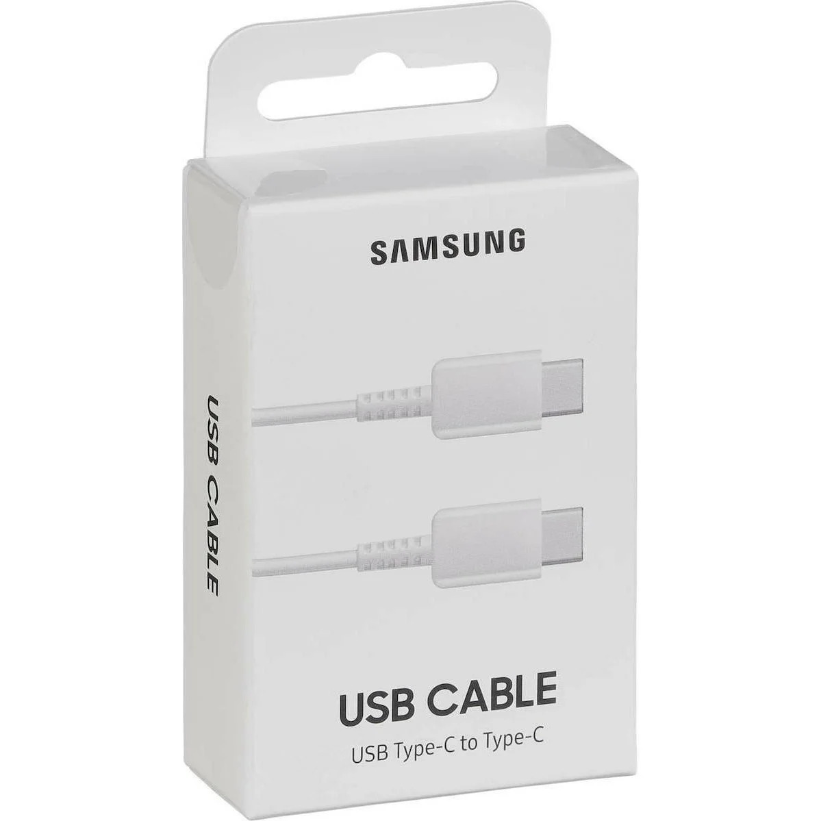 Καλώδιο σύνδεσης Samsung EP-DA705BWEGWW USB-C σε USB-C Λευκό Original 1m Retail Καλώδιο σύνδεσης Samsung EP-DA705BWEGWW USB-C σε USB-C Λευκό Original 1m Retail
