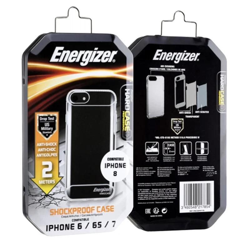 Θήκη Shockproof Hardcase Energizer με Drop Test 2 Μέτρων για iPhone 6 / 7 / 8 / SE (2020) Διάφανη Θήκη Shockproof Hardcase Energizer με Drop Test 2 Μέτρων για iPhone 6 / 7 / 8 / SE (2020) Διάφανη