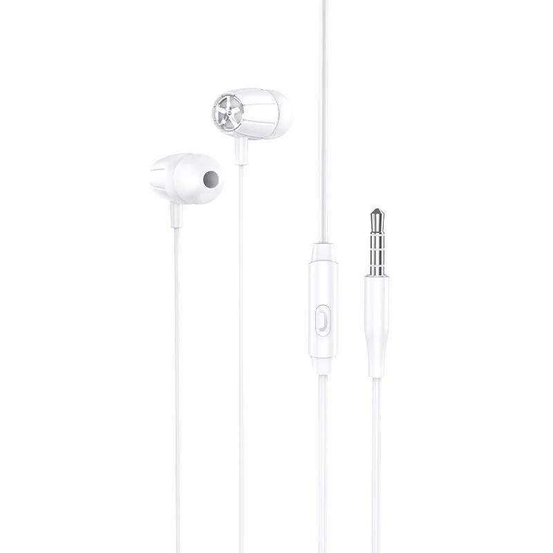 Hands Free Hoco M88 Graceful Earphones Stereo 3.5mm Λευκό 1.2μ με Μικρόφωνο και Πλήκτρο Λειτουργίας Hands Free Hoco M88 Graceful Earphones Stereo 3.5mm Λευκό 1.2μ με Μικρόφωνο και Πλήκτρο Λειτουργίας
