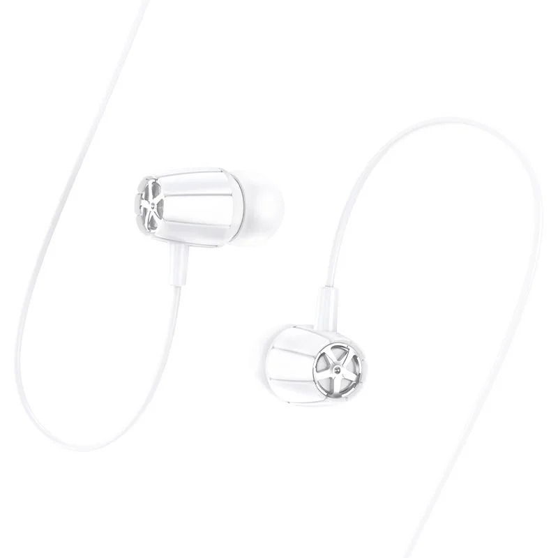 Hands Free Hoco M88 Graceful Earphones Stereo 3.5mm Λευκό 1.2μ με Μικρόφωνο και Πλήκτρο Λειτουργίας Hands Free Hoco M88 Graceful Earphones Stereo 3.5mm Λευκό 1.2μ με Μικρόφωνο και Πλήκτρο Λειτουργίας