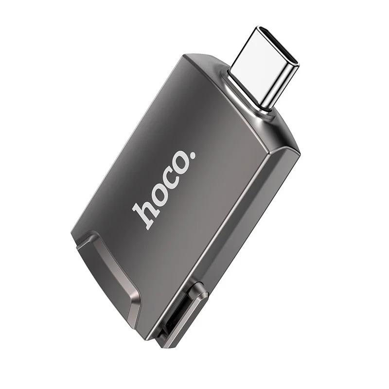 Αντάπτορας Hoco UA19 USB-C σε HDMI 4K 30Hz (3840*2160P) Θηλυκό Γκρι Αντάπτορας Hoco UA19 USB-C σε HDMI 4K 30Hz (3840*2160P) Θηλυκό Γκρι