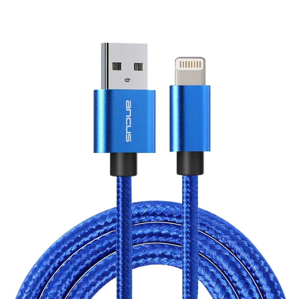 Καλώδιο Σύνδεσης και Φόρτισης Ancus Flow Plus E54 USB σε Lighting 2.0A με Braided Καλώδιο Μπλε 1m Με 5 Χρονια Εγγύηση Καλώδιο Σύνδεσης και Φόρτισης Ancus Flow Plus E54 USB σε Lighting 2.0A με Braided Καλώδιο Μπλε 1m Με 5 Χρονια Εγγύηση