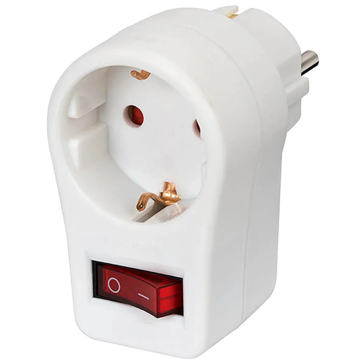 Αντάπτορας Πρίζας Σούκο Brennenstuhl με 1 Θύρα Εισαγωγής και Διακόπτη On/Off (250V/3500W) IP20 με Παιδική Προστασία Αντάπτορας Πρίζας Σούκο Brennenstuhl με 1 Θύρα Εισαγωγής και Διακόπτη On/Off (250V/3500W) IP20 με Παιδική Προστασία