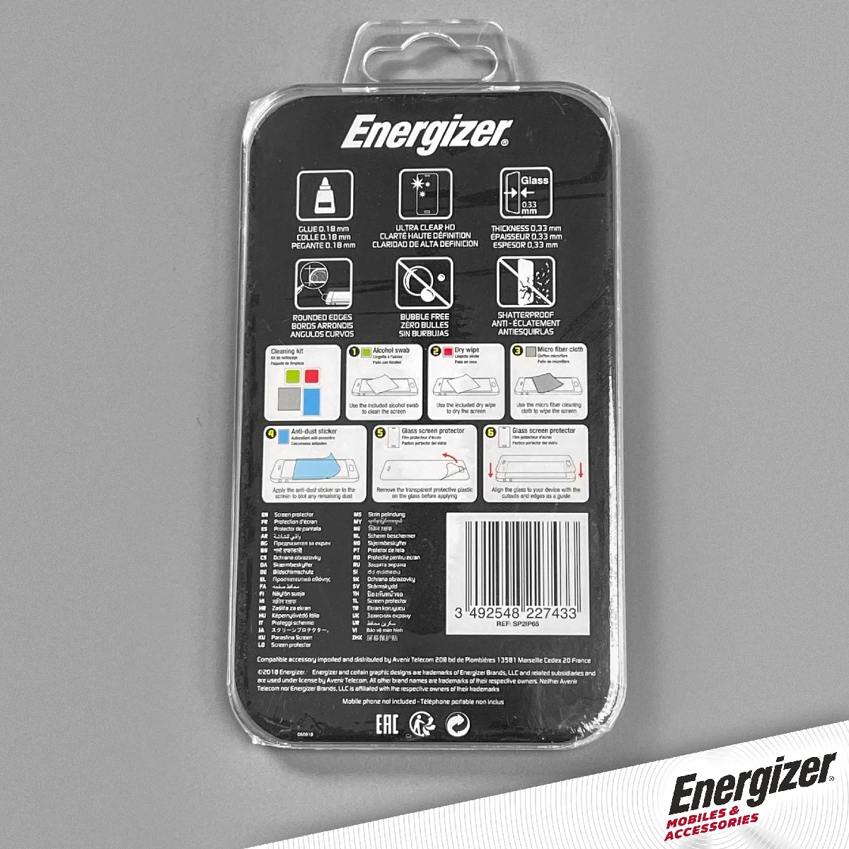 Tempered Glass Energizer 0.33mm για Apple iPhone Xs Max / 11 Pro Max Tempered Glass Energizer 0.33mm για Apple iPhone Xs Max / 11 Pro Max