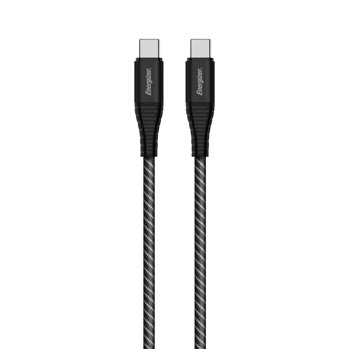 Καλώδιο σύνδεσης Energizer Metal & Nylon Cable USB-C σε USB-C 100W Braided Μαύρο 2m Καλώδιο σύνδεσης Energizer Metal & Nylon Cable USB-C σε USB-C 100W Braided Μαύρο 2m