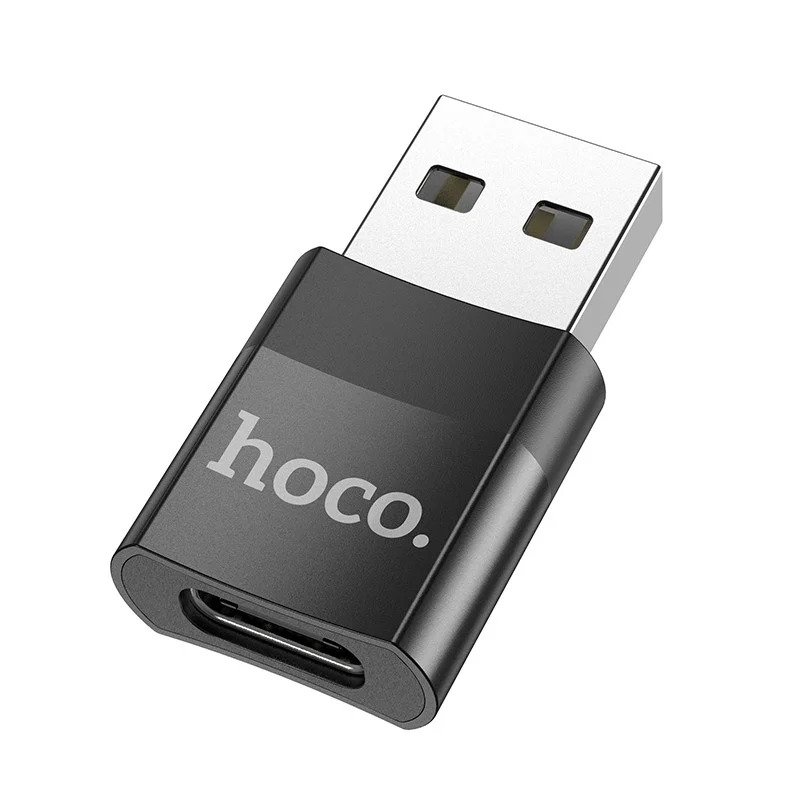 Αντάπτορας Hoco UA17 USB 3.0 σε USB-C με Λειτουργία OTG και Δυνατότητα Φόρτισης 2A/3A 60W Μαύρο Αντάπτορας Hoco UA17 USB 3.0 σε USB-C με Λειτουργία OTG και Δυνατότητα Φόρτισης 2A/3A 60W Μαύρο