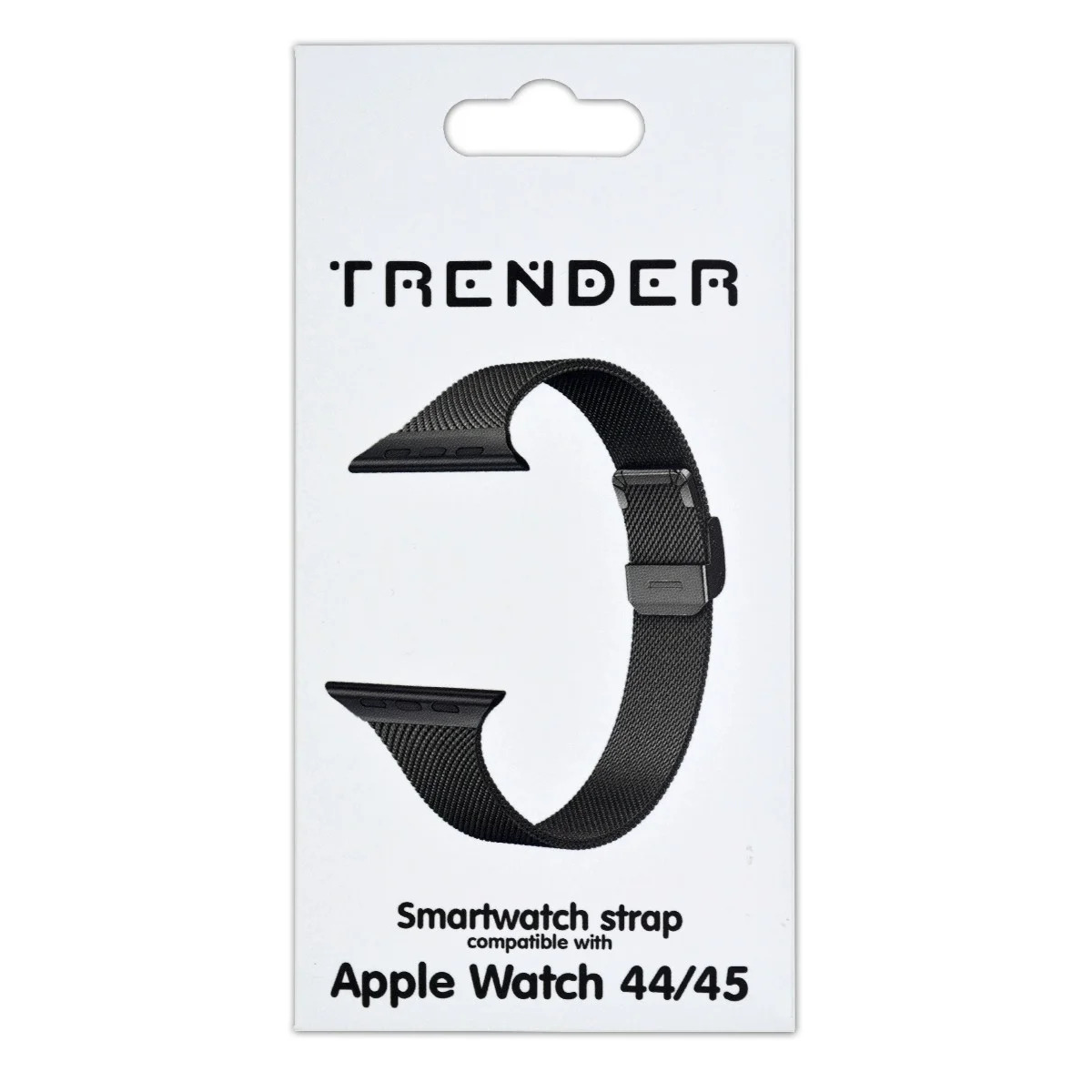 Ανταλλακτικό Λουράκι Trender TR-AST45BK Apple Steel 44/45mm Μαύρο Ανταλλακτικό Λουράκι Trender TR-AST45BK Apple Steel 44/45mm Μαύρο