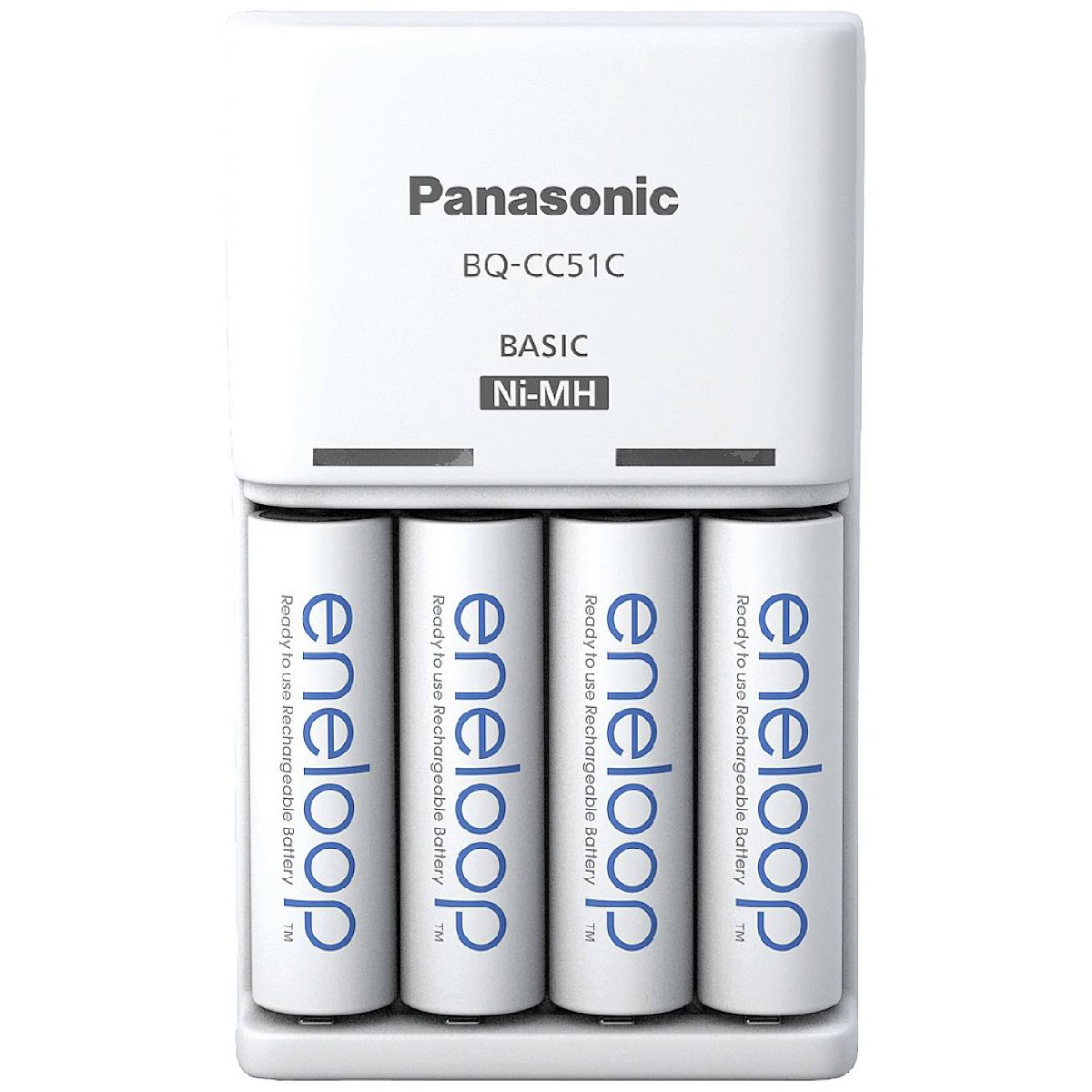 Φορτιστής Μπαταριών Panasonic Eneloop BQ-CC51 για AA/AAA με 4 ΑΑ Μπαταρίες 2000mAh BK-3MCDE Φορτιστής Μπαταριών Panasonic Eneloop BQ-CC51 για AA/AAA με 4 ΑΑ Μπαταρίες 2000mAh BK-3MCDE