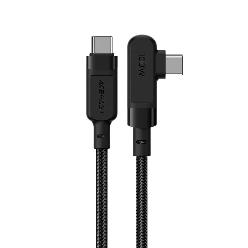 Καλώδιο σύνδεσης Acefast C5-03 Braided USB-C σε USB-C 5A 100W 2m Μαύρο Καλώδιο σύνδεσης Acefast C5-03 Braided USB-C σε USB-C 5A 100W 2m Μαύρο