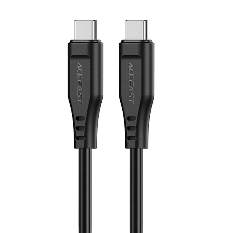 Καλώδιο σύνδεσης Acefast C3-03 USB-C σε USB-C Braided 3A 60W 1.2m Μαύρο Καλώδιο σύνδεσης Acefast C3-03 USB-C σε USB-C Braided 3A 60W 1.2m Μαύρο