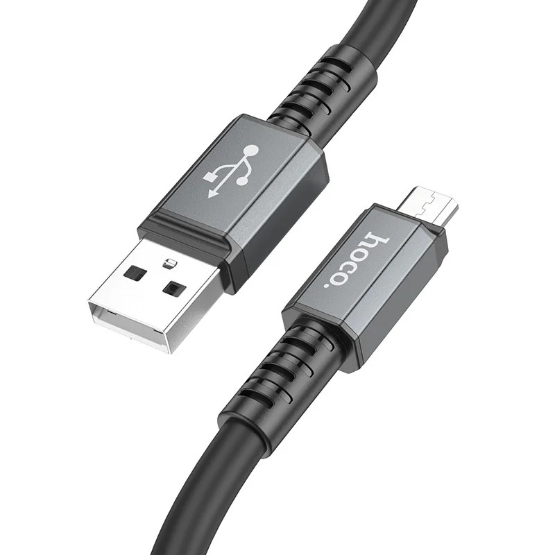 Καλώδιο Σύνδεσης Hoco X85 Strength USB σε Micro-USB 2.4A Υψηλής Αντοχής Μαύρο 1m Καλώδιο Σύνδεσης Hoco X85 Strength USB σε Micro-USB 2.4A Υψηλής Αντοχής Μαύρο 1m