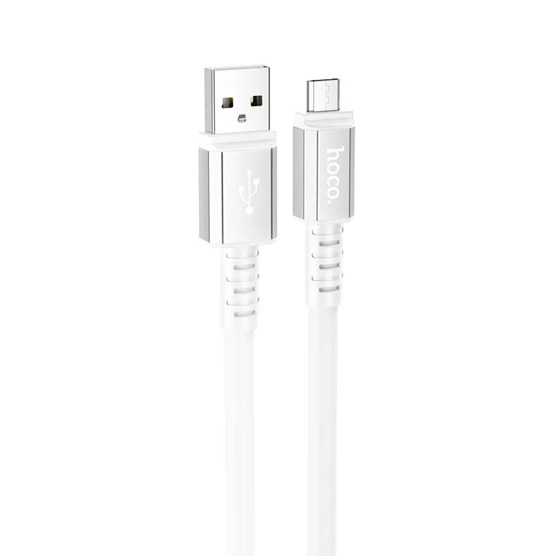 Καλώδιο Σύνδεσης Hoco X85 Strength USB σε Micro-USB 2.4A Υψηλής Αντοχής Λευκό 1m Καλώδιο Σύνδεσης Hoco X85 Strength USB σε Micro-USB 2.4A Υψηλής Αντοχής Λευκό 1m