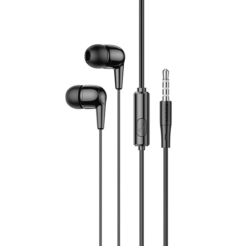 Hands Free Hoco M97 Enjoy Earphones Stereo 3.5mm με Μικρόφωνο και Πλήκτρο Λειτουργίας Μαύρα Hands Free Hoco M97 Enjoy Earphones Stereo 3.5mm με Μικρόφωνο και Πλήκτρο Λειτουργίας Μαύρα