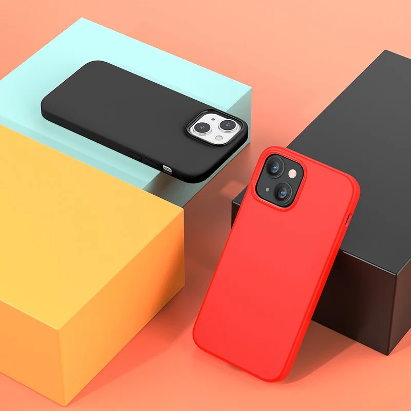 Θήκη Hoco Pure Series για Apple iPhone 14 Plus Κόκκινη Θήκη Hoco Pure Series για Apple iPhone 14 Plus Κόκκινη