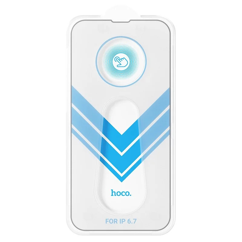 Tempered Glass Hoco A33 9Η Full Screen Protection 0.33mm Apple iPhone 14 Plus/13 Pro Max με Οδηγό Εύκολης Τοποθέτησης Tempered Glass Hoco A33 9Η Full Screen Protection 0.33mm Apple iPhone 14 Plus/13 Pro Max με Οδηγό Εύκολης Τοποθέτησης