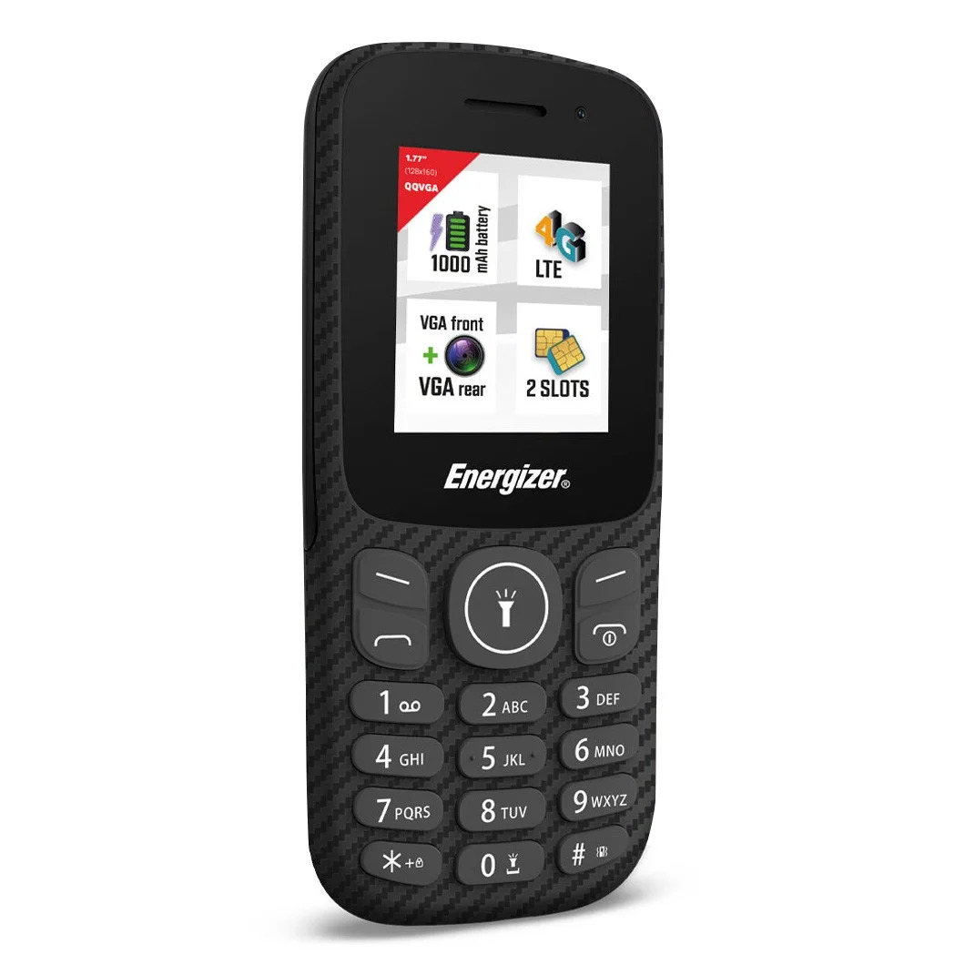 Energizer Energy E130S 4G Dual Sim 1.77" 1000 mAh, Bluetooth, Camera Μαύρο Energizer Energy E130S 4G Dual Sim 1.77" 1000 mAh, Bluetooth, Camera Μαύρο