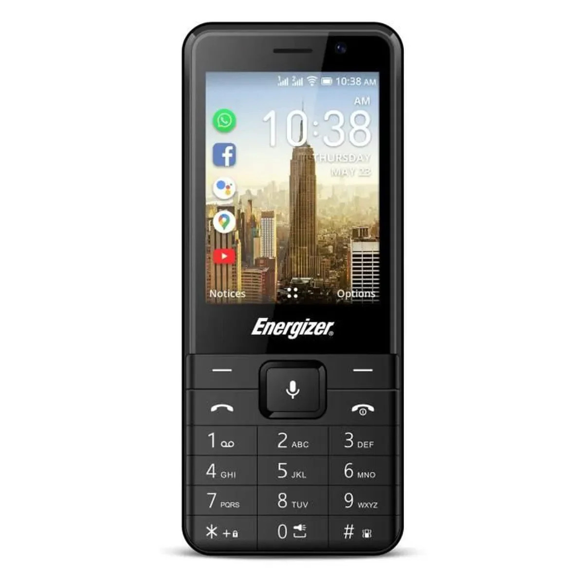 Energizer Energy E280S 512MB/4GB Dual Sim 4G 2.8" KaiOS 3000mAh Bluetooth Camera Μαύρο 3 Χρόνια Εγγύηση Energizer Energy E280S 512MB/4GB Dual Sim 4G 2.8" KaiOS 3000mAh Bluetooth Camera Μαύρο 3 Χρόνια Εγγύηση