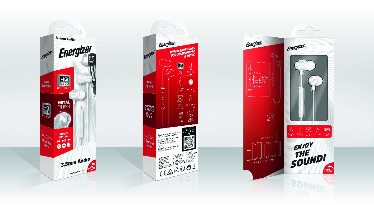 Hands Free Energizer CIA10 Metal Stereo 3.5mm Λευκό με Μικρόφωνο και Πλήκτρο Πολλαπλών Λειτουργιών 1.2m Hands Free Energizer CIA10 Metal Stereo 3.5mm Λευκό με Μικρόφωνο και Πλήκτρο Πολλαπλών Λειτουργιών 1.2m