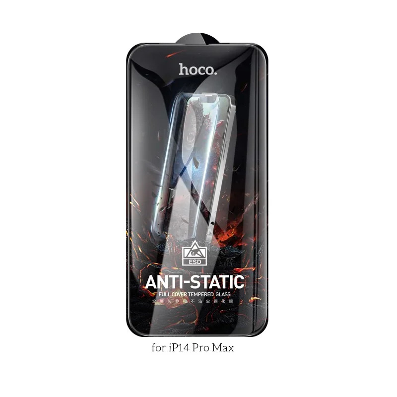 Tempered Glass Hoco G10 Anti-Static Full Screen 2.5D για Apple iPhone 14 Pro Max Tempered Glass Hoco G10 Anti-Static Full Screen 2.5D για Apple iPhone 14 Pro Max