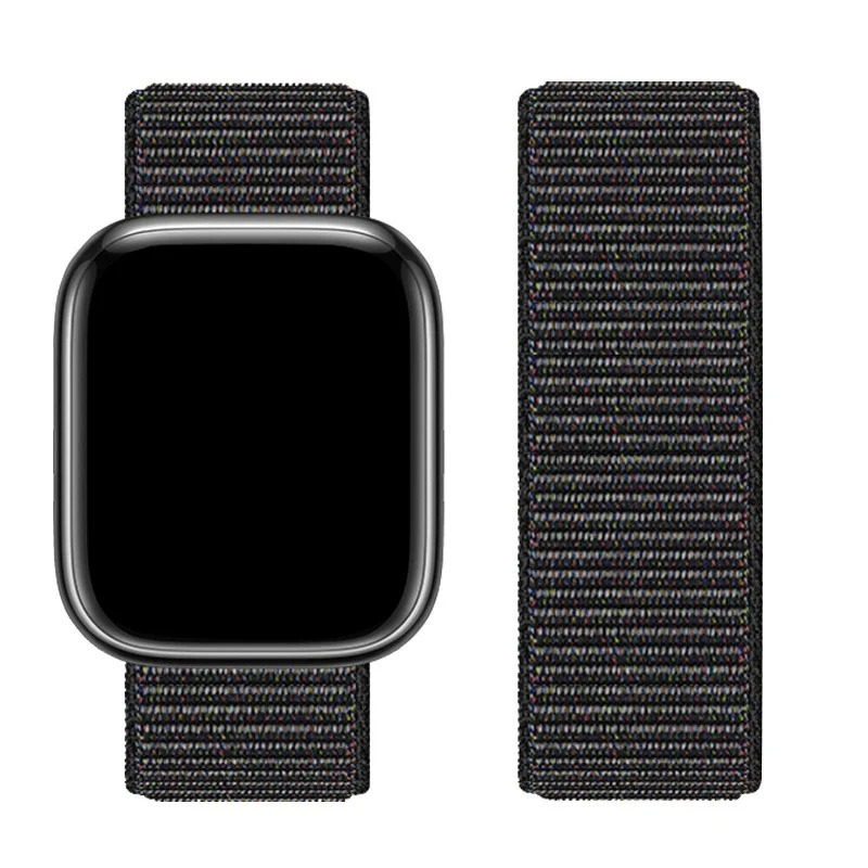 Watchband Hoco WA02 38/40/41mm από Nylon για Apple Watch series 1/2/3/4/5/6/7/8/SE Μαύρο Watchband Hoco WA02 38/40/41mm από Nylon για Apple Watch series 1/2/3/4/5/6/7/8/SE Μαύρο