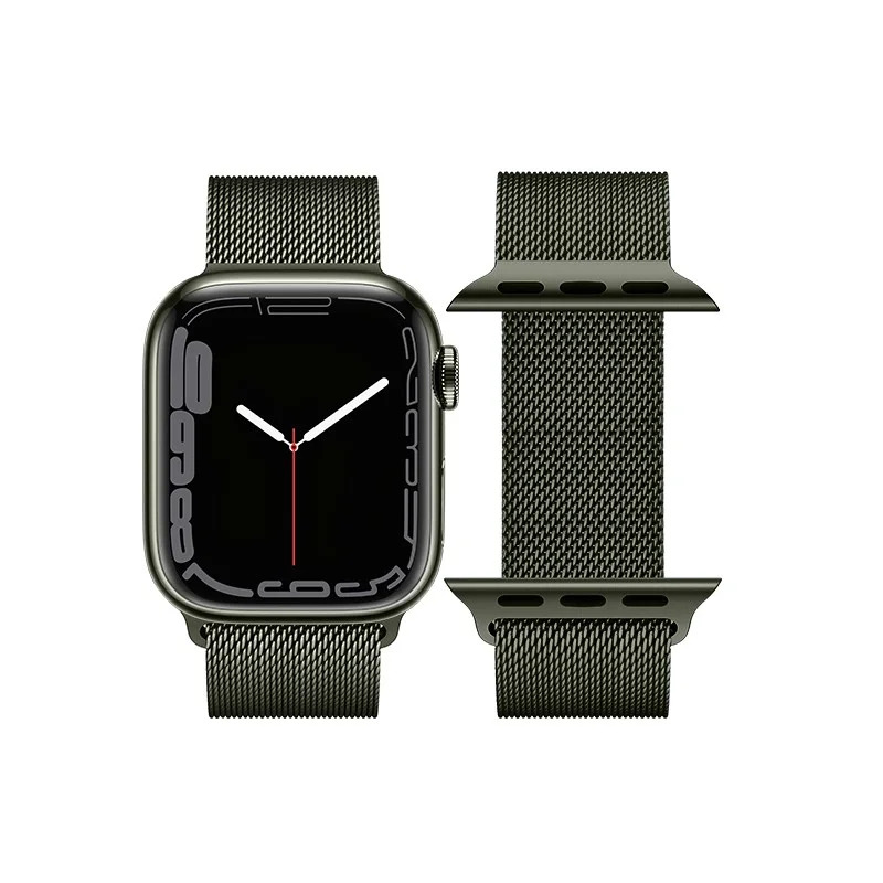 Watchband Hoco WA03 Simple Beauty 38/40/41mm για Apple Watch series 1/2/3/4/5/6/7/8/SE Stainless Steel Πράσινο Watchband Hoco WA03 Simple Beauty 38/40/41mm για Apple Watch series 1/2/3/4/5/6/7/8/SE Stainless Steel Πράσινο